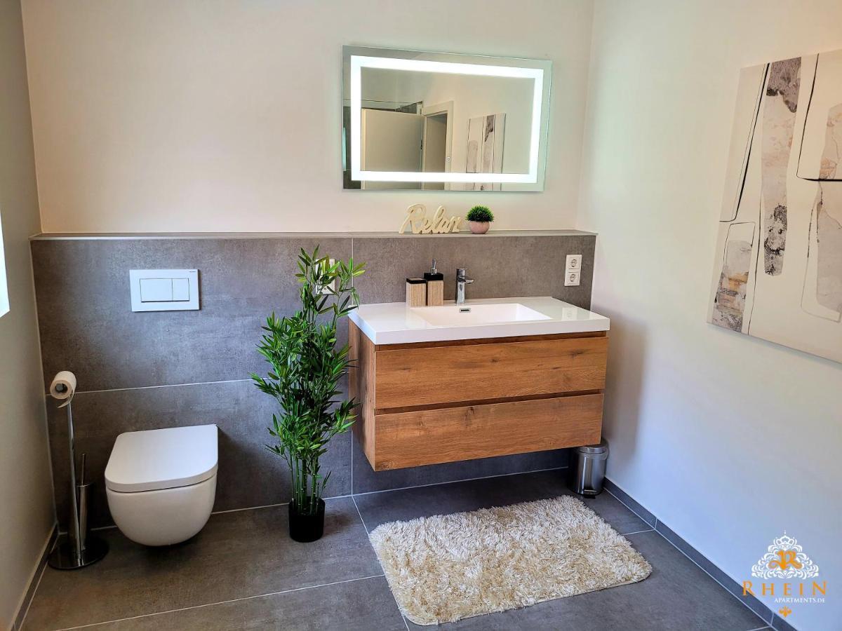 Top Modernes Rhein Apartment ファレンダー エクステリア 写真