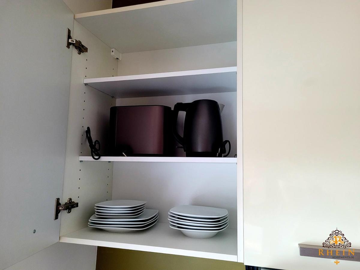 Top Modernes Rhein Apartment ファレンダー エクステリア 写真